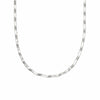 Estée Lalonde Wavy Snake Chain Necklace Sterling Silver