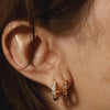 Get The Glow Huggie Earring Stack 18ct Gold Plate