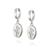 Forget Me Not Drop Earrings Sterling Silver