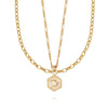 Goddess Glow Necklace Layering Set 18ct Gold Plate