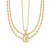 Golden Goddess Luna Necklace Layering Set