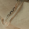 Infinity Flat Chain Bracelet Sterling Silver