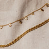 Double Rope Chain Bracelet 18ct Gold Plate