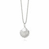 Isla Large Shell Necklace  Sterling Silver