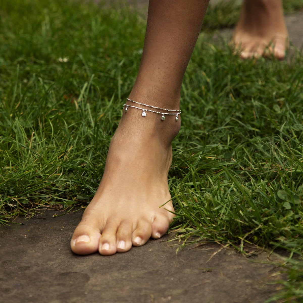 Shell Anklet | Seashell Anklet | Fossil Anklet – Daisy London