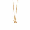 Isla  Starfish Chain Necklace 18Ct Gold Plate