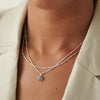 Labradorite Healing Stone Necklace Sterling Silver