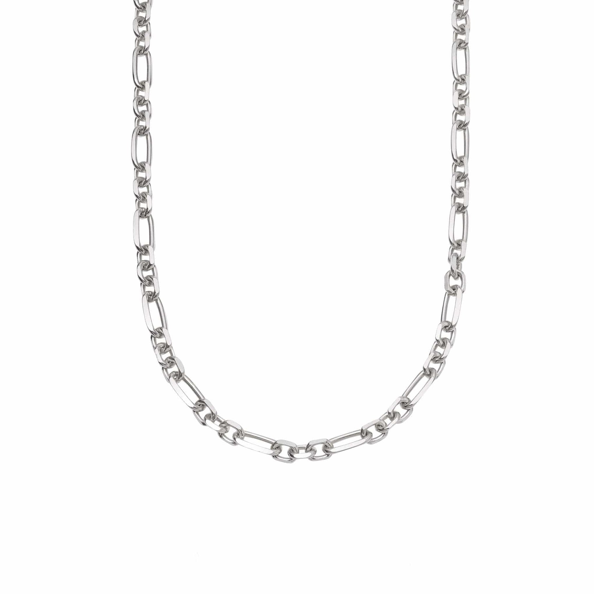 Magnus Chunky Chain Necklace Sterling Silver