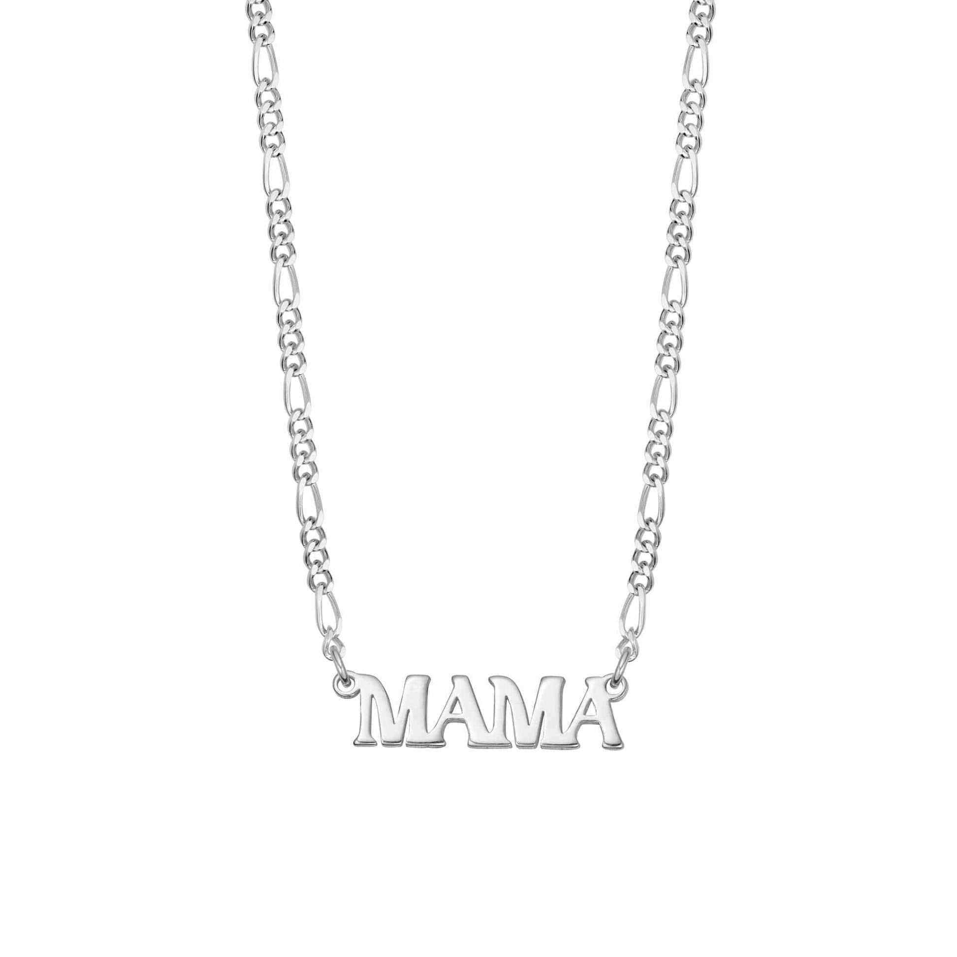 Mama Necklace Sterling Silver