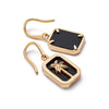 Palm Tree Earrings 18ct Gold Plate