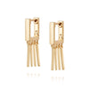 Moira Rose Huggie Hoop Earrings 18ct Gold Plate