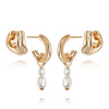 Perfect Pearls Earring Stack 18ct Gold Plate