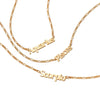 Pisces Zodiac Necklace 18ct Gold Plate