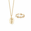 'Self-Love' Necklace Layering Set 18ct Gold Plate