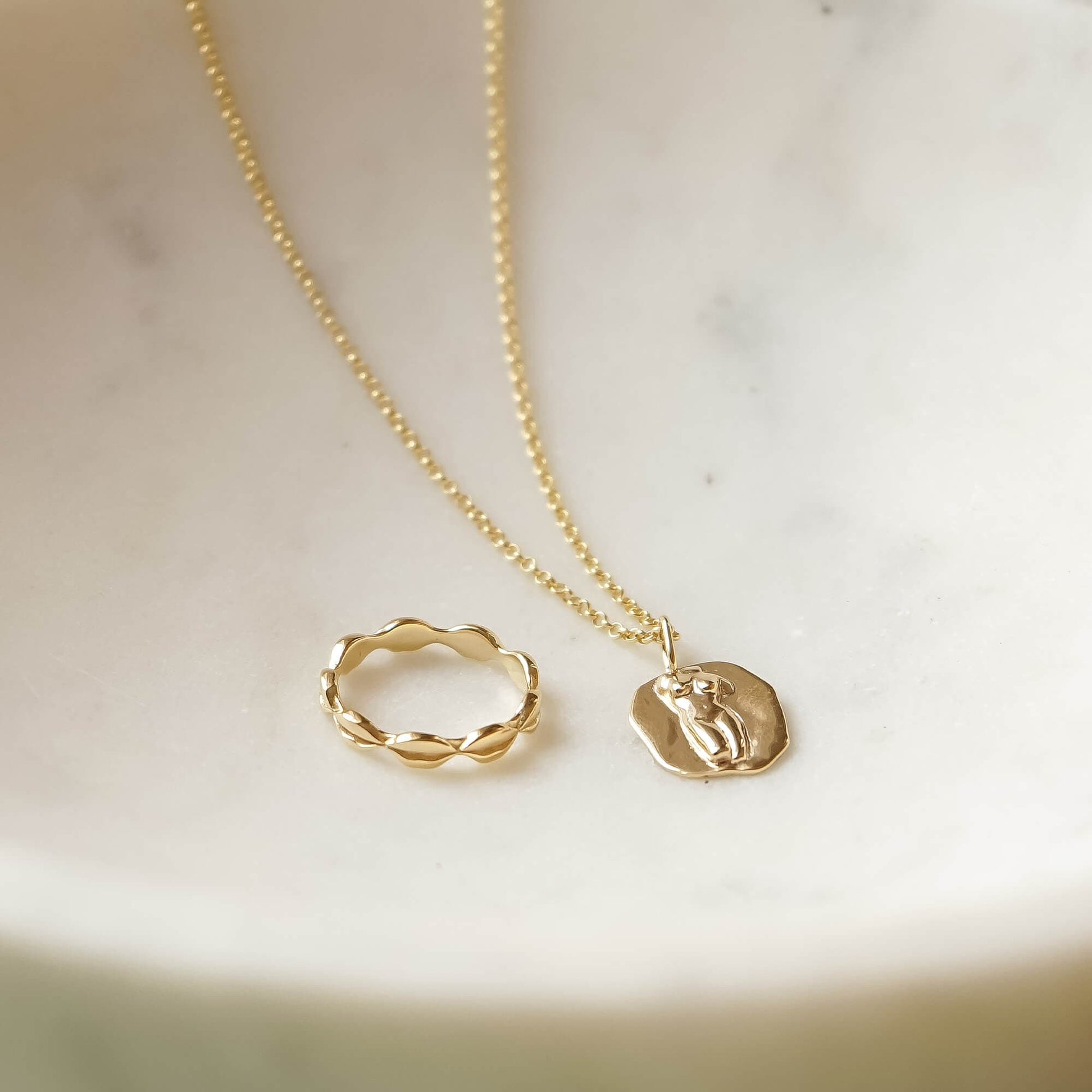 'Self-Love' Necklace Layering Set 18ct Gold Plate