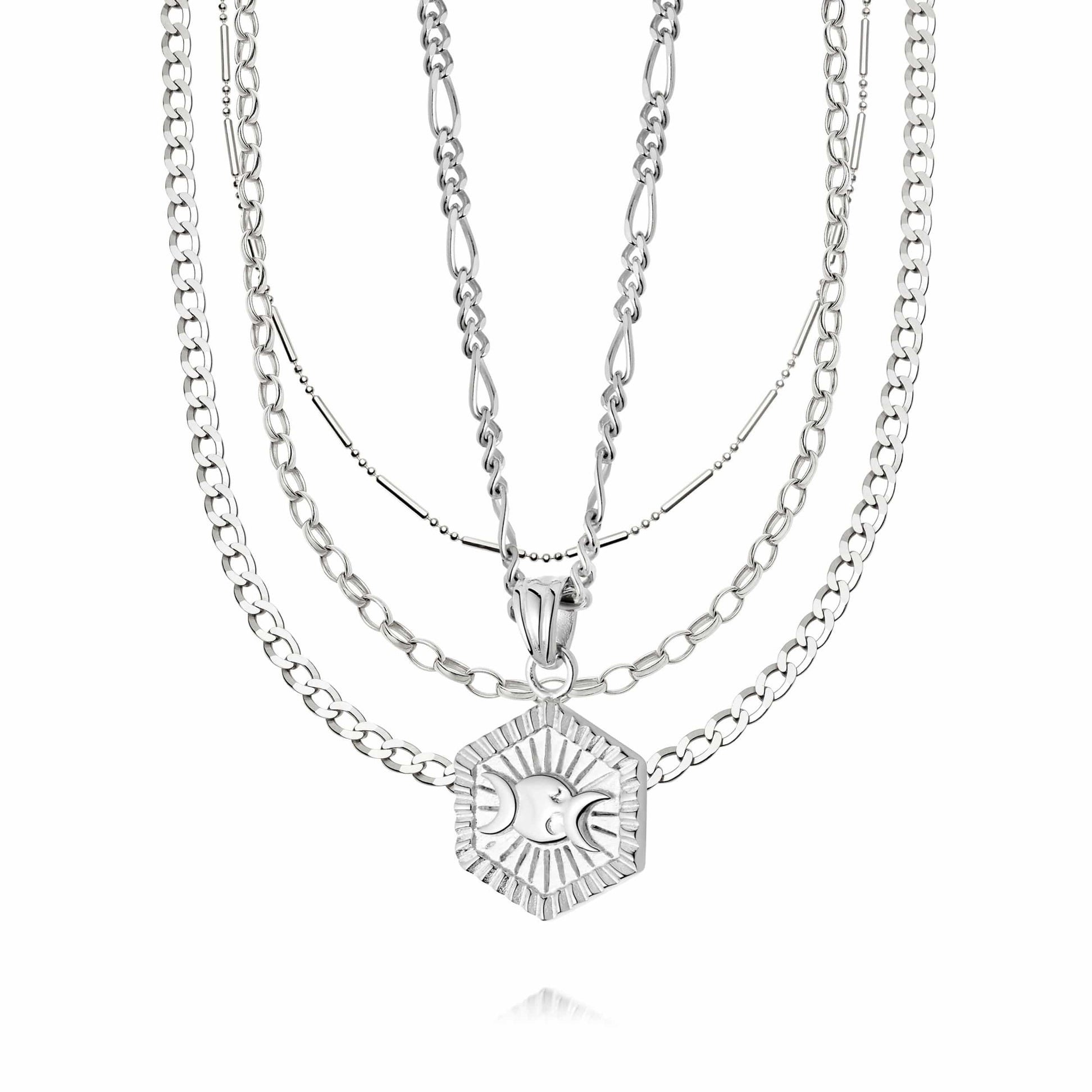 Silver Siren Ultimate Necklace Layering Set