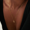 Bobble Eternity Necklace 18ct Gold Plate