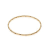 Stacked Essential Bangle 18Ct Gold Plate