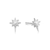 Super Star Stud Earrings Sterling Silver