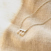 Treasures Seed Pearl Trio Necklace Sterling Silver